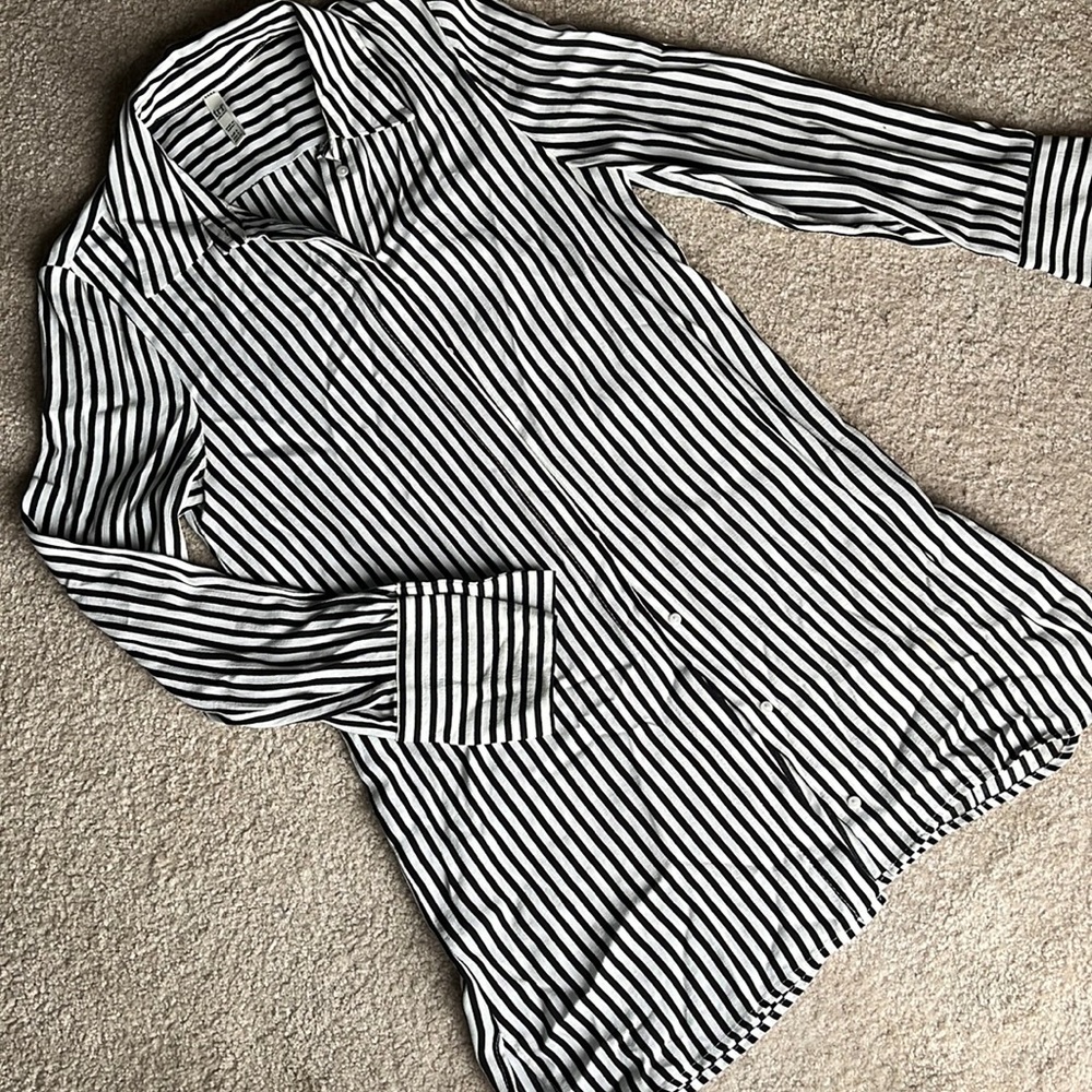 Zara Black and White Shirt